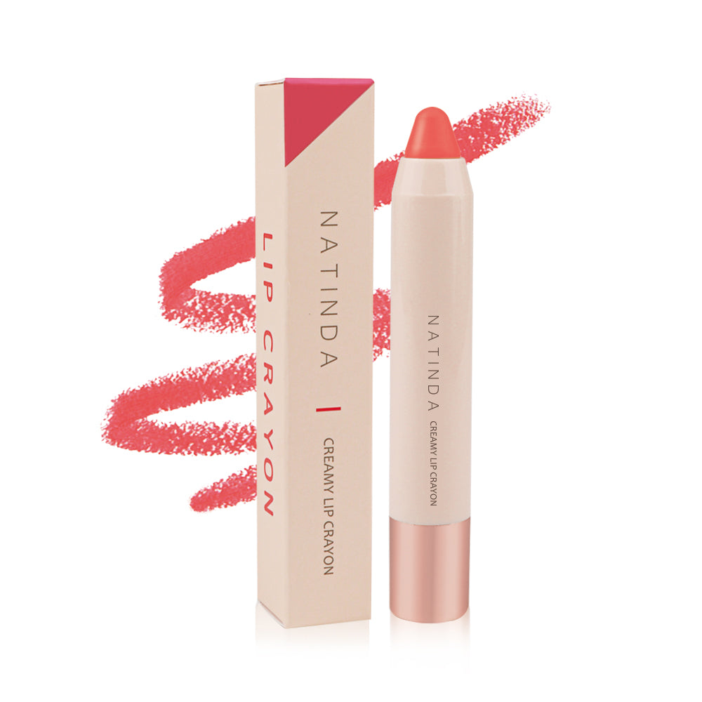 piyonna Natinda Crayon Lèvres Crémeux (10 Teintes) 3g Type Automatique Maquillage Lèvres Crayon lèvres