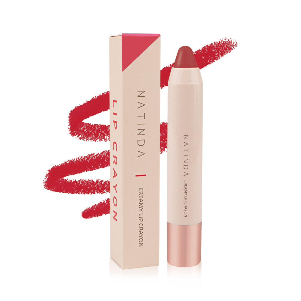piyonna Natinda Crayon Lèvres Crémeux (10 Teintes) 3g Type Automatique Maquillage Lèvres Crayon lèvres
