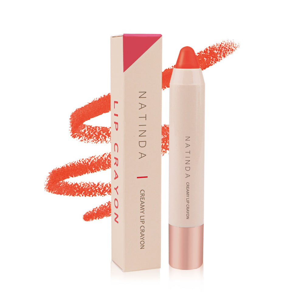 piyonna Natinda Crayon Lèvres Crémeux (10 Teintes) 3g Type Automatique Maquillage Lèvres Crayon lèvres