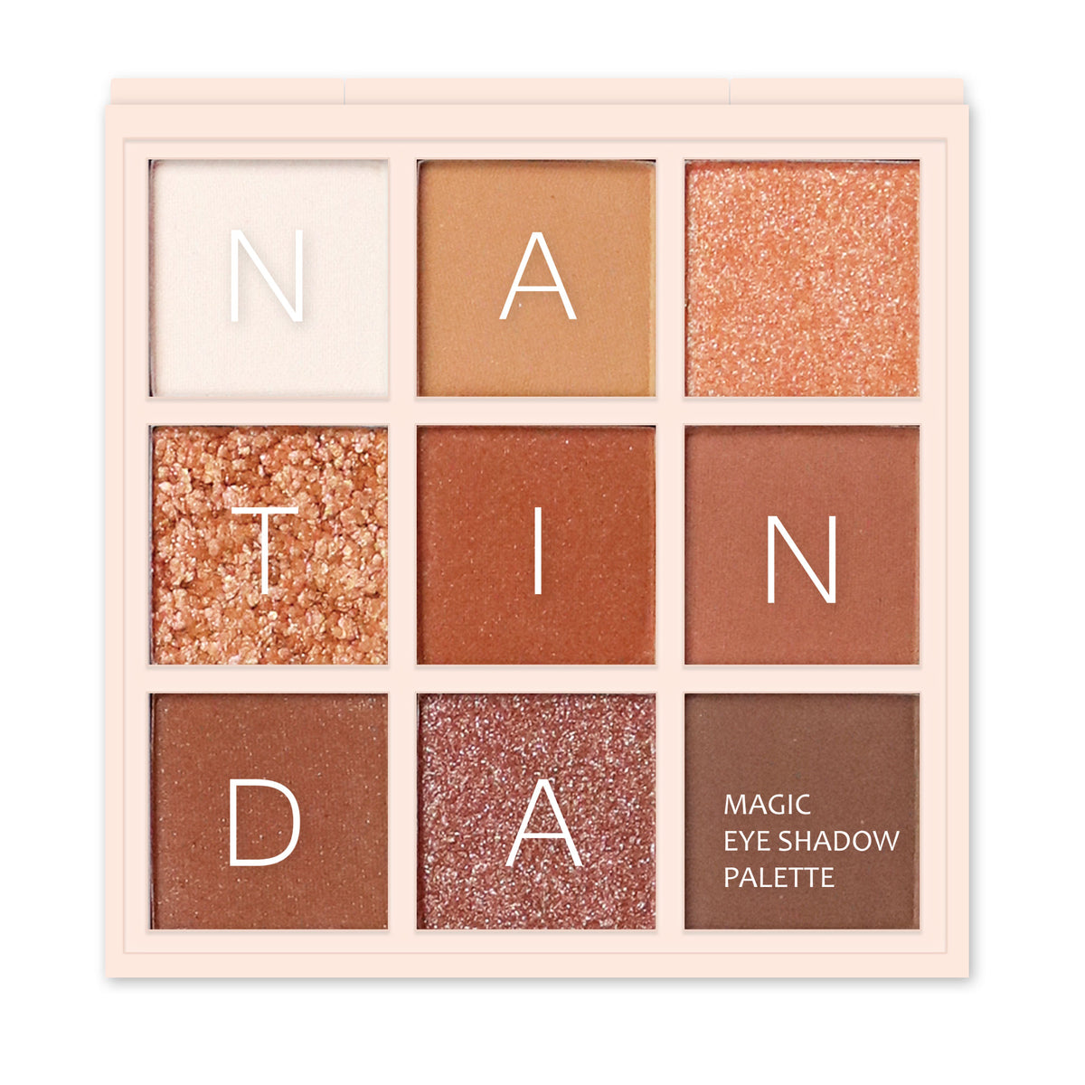 piyonna Natinda Palette Ombres à Paupières Magic (2 Types) 1,5g x9 Maquillage Yeux Fard à paupières