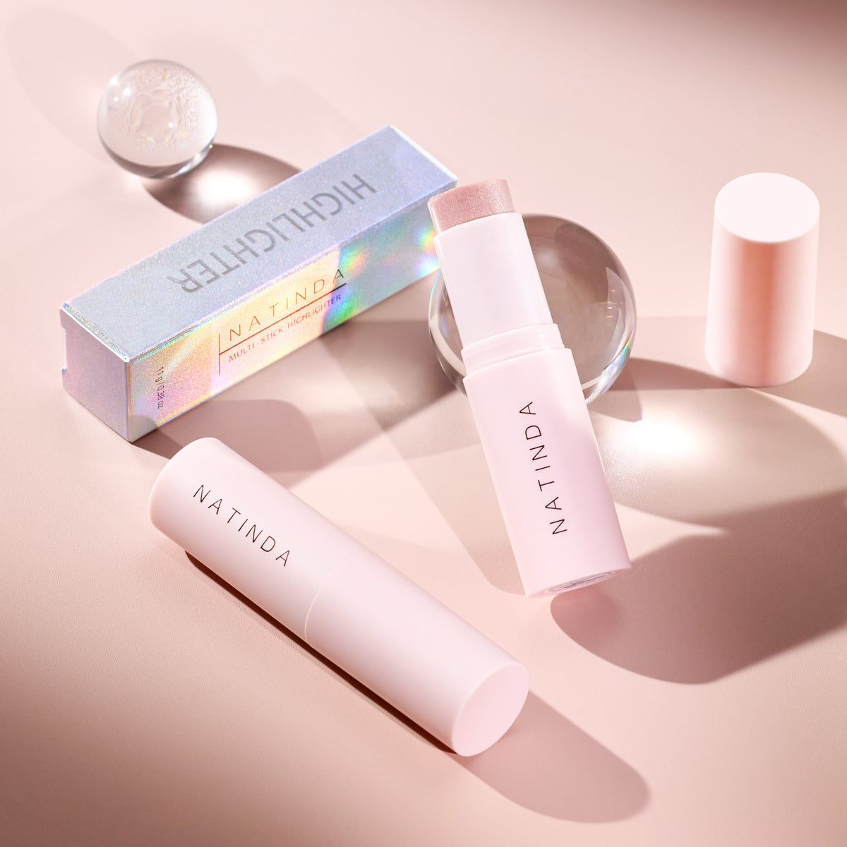 piyonna Natinda Stick Multi-Usage Highlighter 11g Maquillage Blush & Contour Highlighter