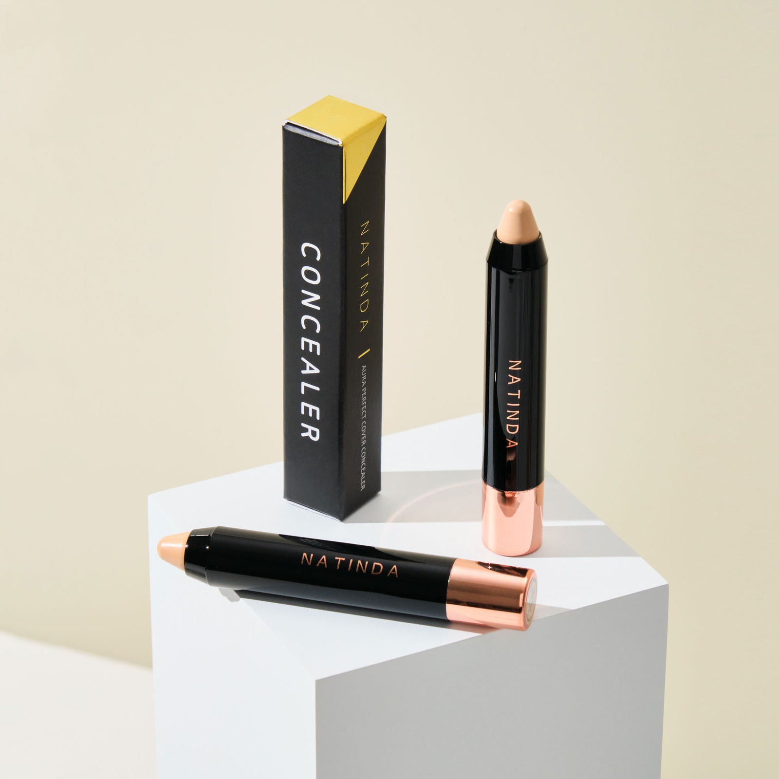 piyonna Natinda Anticernes Aura Perfect Cover 3,5g Maquillage Teint Anti-cernes