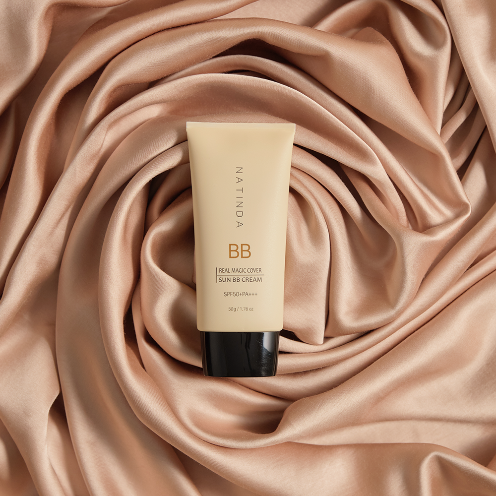 piyonna Natinda Real Magic Cover Sun BB Cream 50g SPF50+PA+++ Makeup Base Makeup BB CC Cream