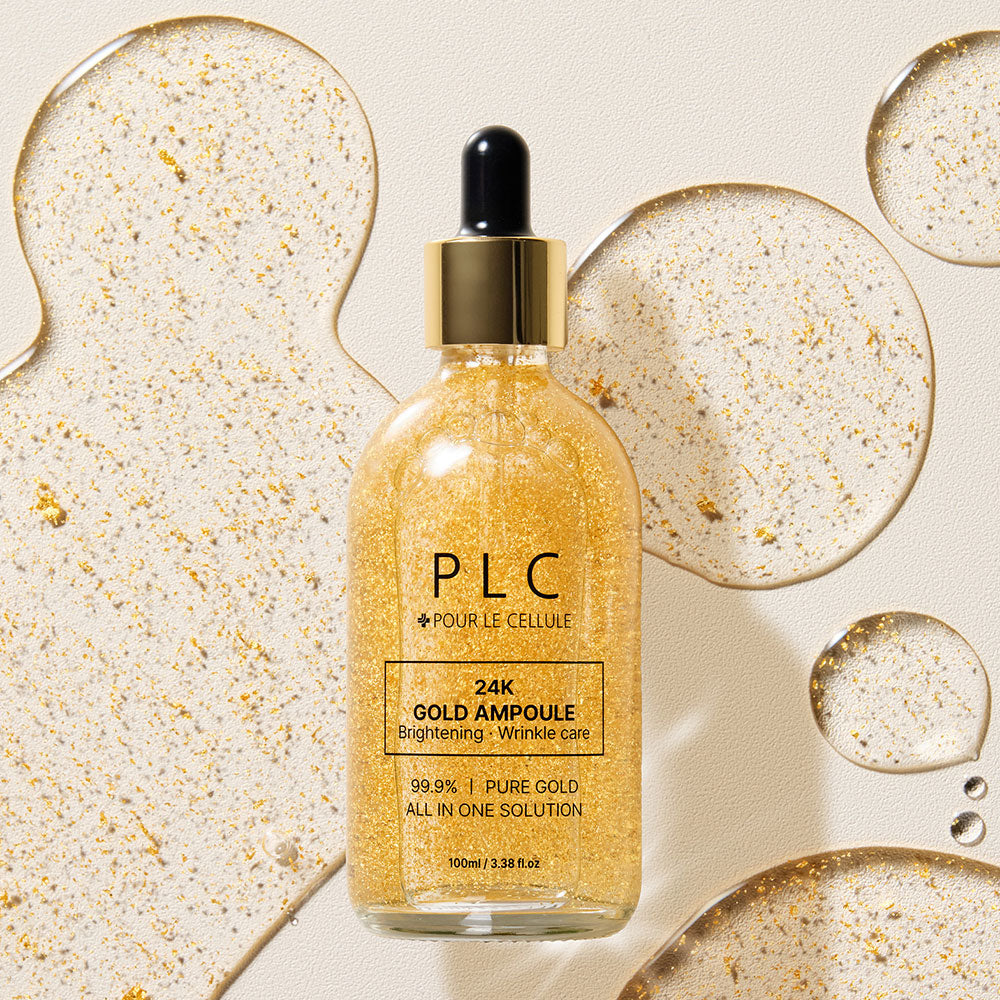 piyonna Forcel Ampoule Or 24K 100ml Soins visage Sérum