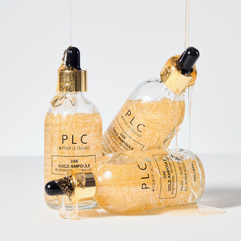 piyonna Forcel Ampoule Or 24K 100ml Soins visage Sérum