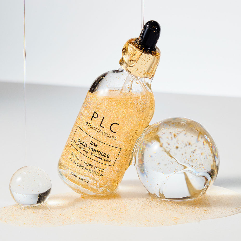 piyonna Forcel Ampoule Or 24K 100ml Soins visage Sérum