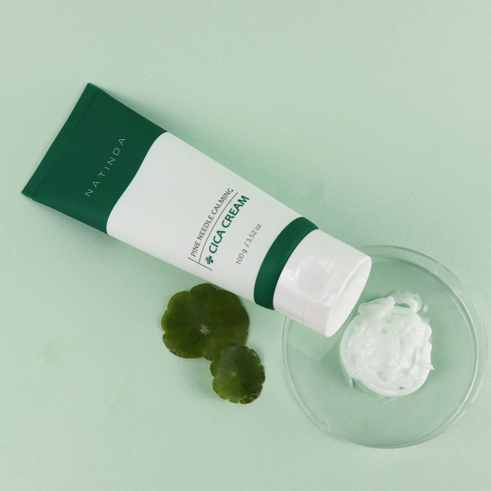 piyonna Natinda Crème Cica aux Aiguilles de Pin 100g Soins visage Crème