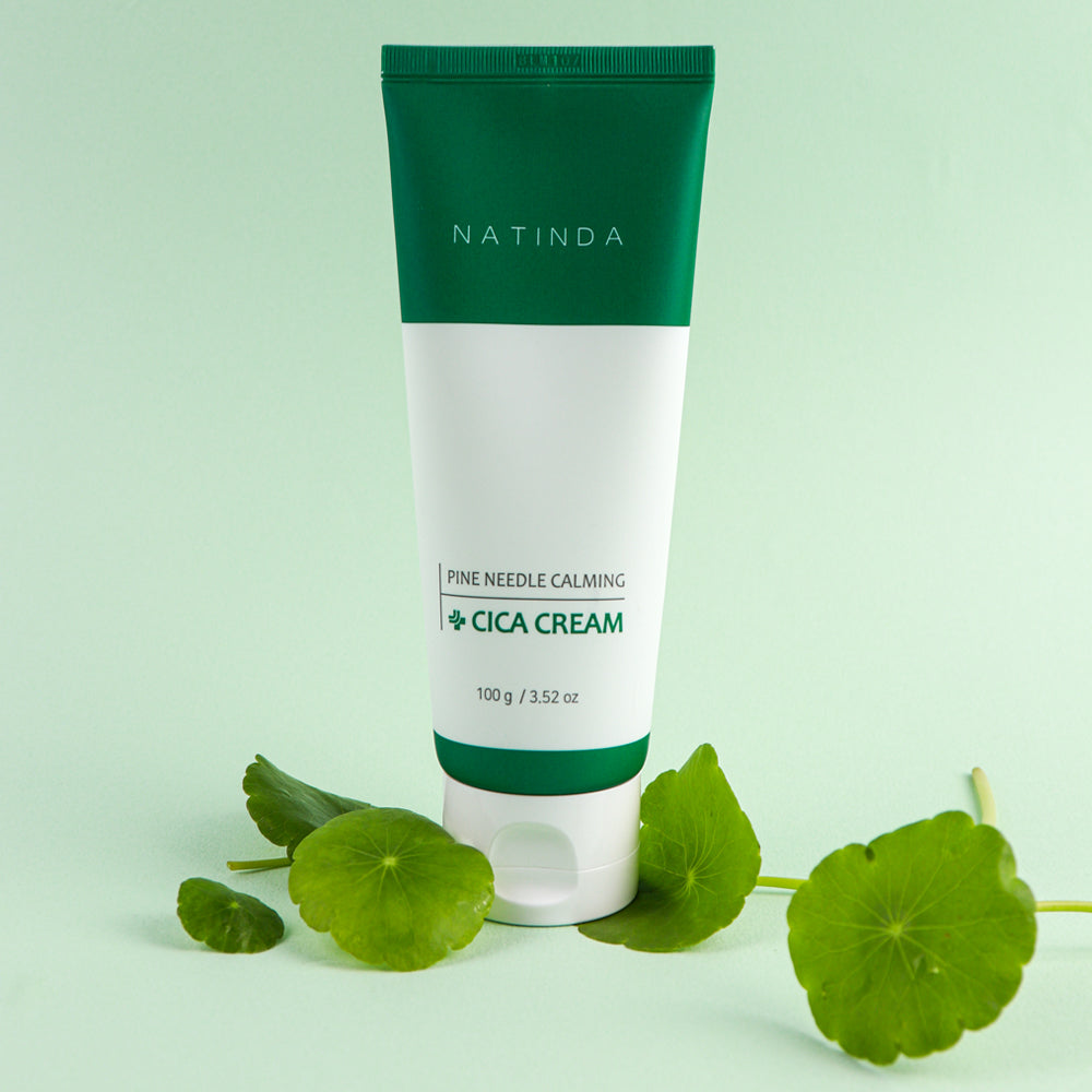 piyonna Natinda Crème Cica aux Aiguilles de Pin 100g Soins visage Crème