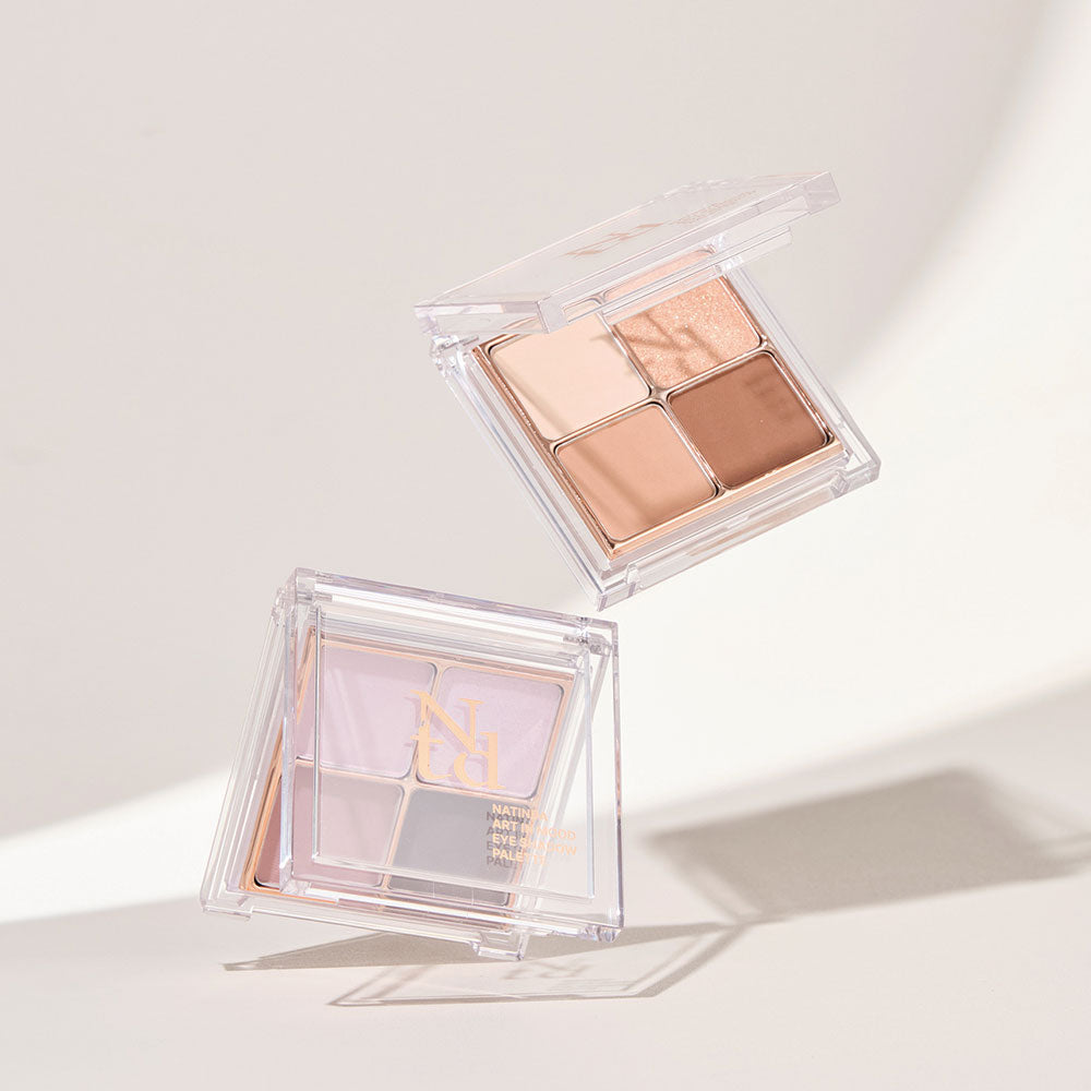 piyonna Natinda Art In Mood Eyeshadow Palette (2 Types) 1.5gX4 Makeup Eye Makeup Eye Shadow