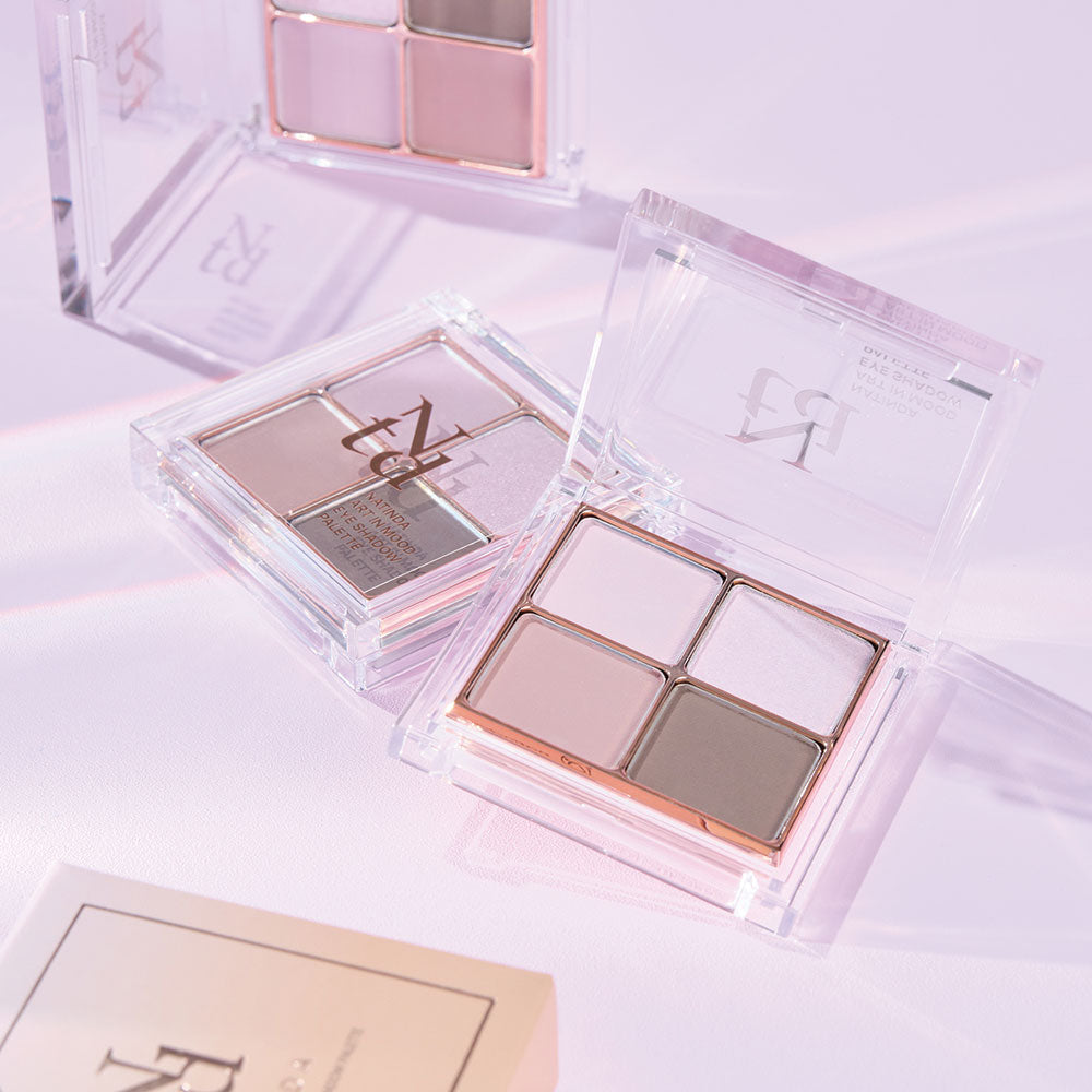piyonna Natinda Art In Mood Eyeshadow Palette (2 Types) 1.5gX4 Makeup Eye Makeup Eye Shadow
