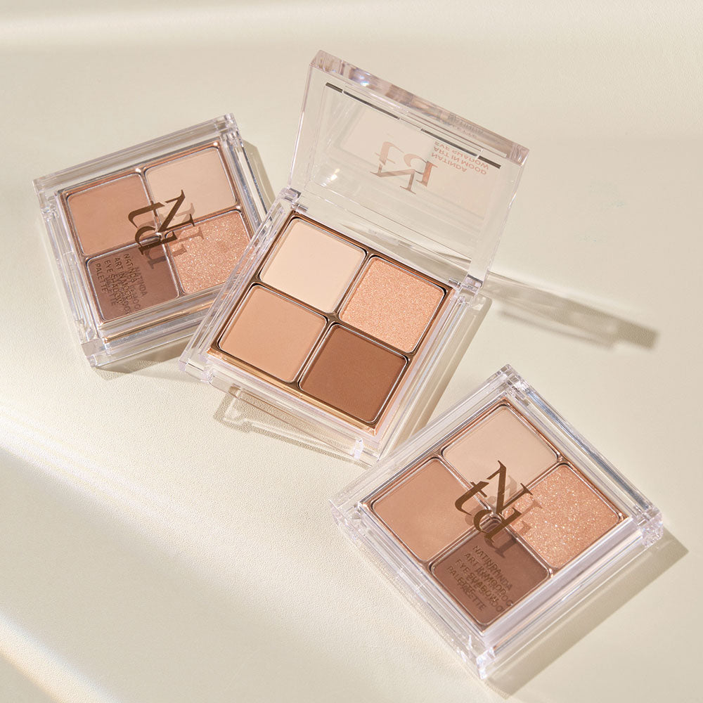 piyonna Natinda Art In Mood Eyeshadow Palette (2 Types) 1.5gX4 Makeup Eye Makeup Eye Shadow