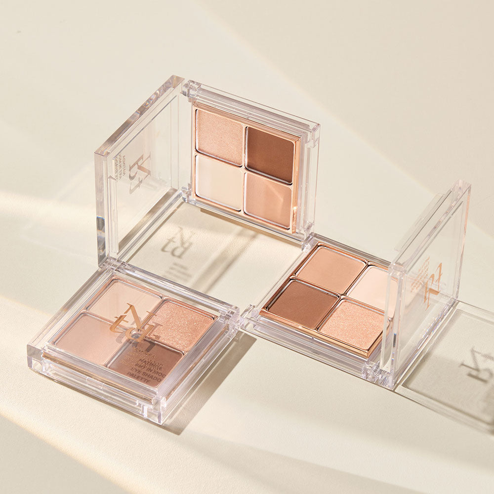 piyonna Natinda Art In Mood Eyeshadow Palette (2 Types) 1.5gX4 Makeup Eye Makeup Eye Shadow