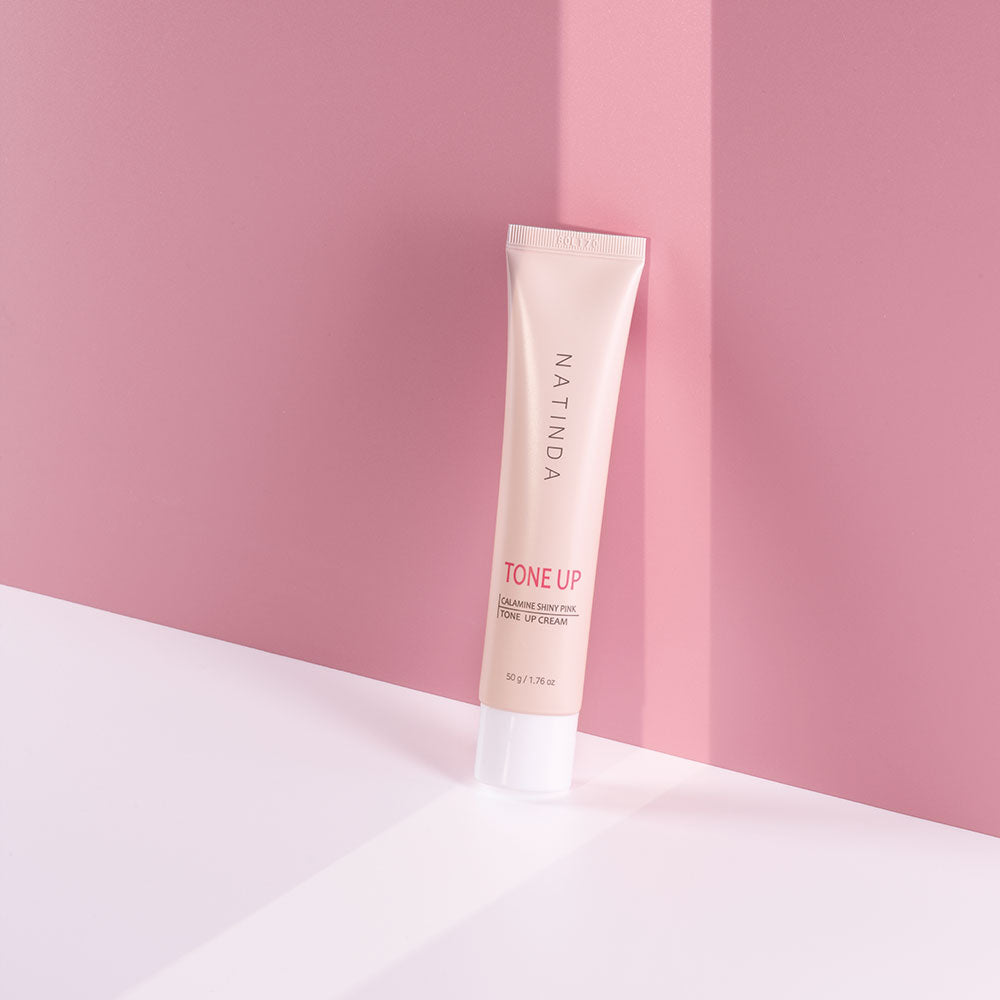 piyonna Natinda Calamine Shiny Pink Tone Up Cream 50g Makeup Base Makeup Primer
