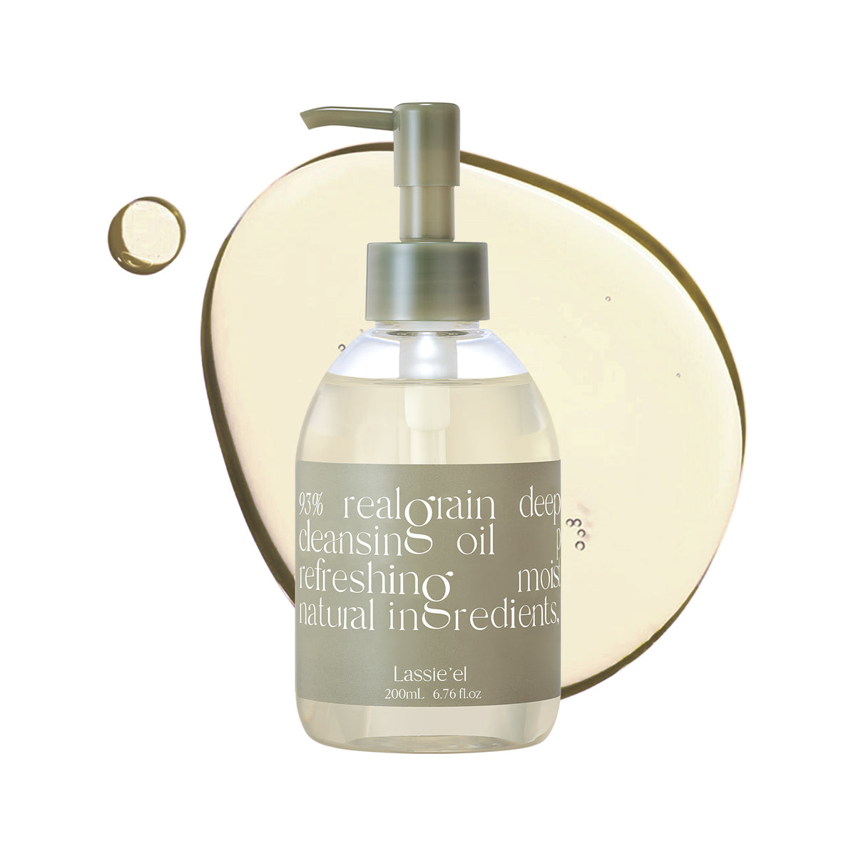 piyonna Piji Jiugae Oil Grain Cleansing Oil 200ml Soins visage Démaquillage Huile dém.