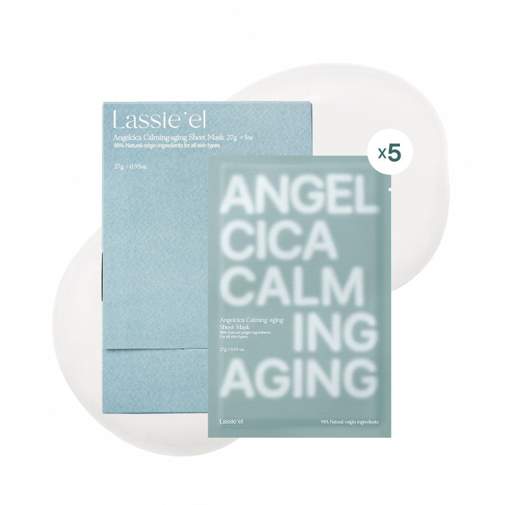piyonna Shinsencho Calming Aging Sheet Mask 5 Sheets Face Mask Sheet Mask