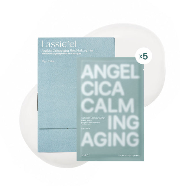 piyonna Shinsencho Calming Aging Sheet Mask 5 Sheets Masque Masque visage