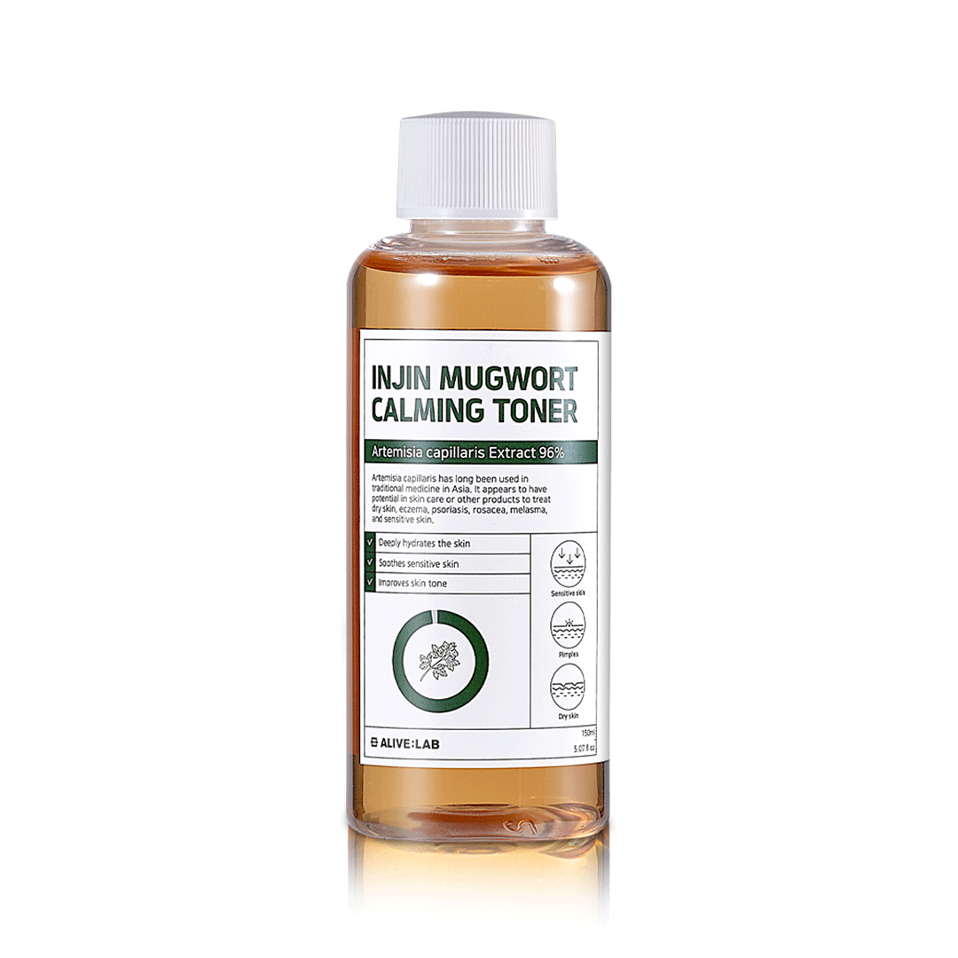 piyonna Injin Mugwort Calming Toner Face Care Toner Liquid Toner