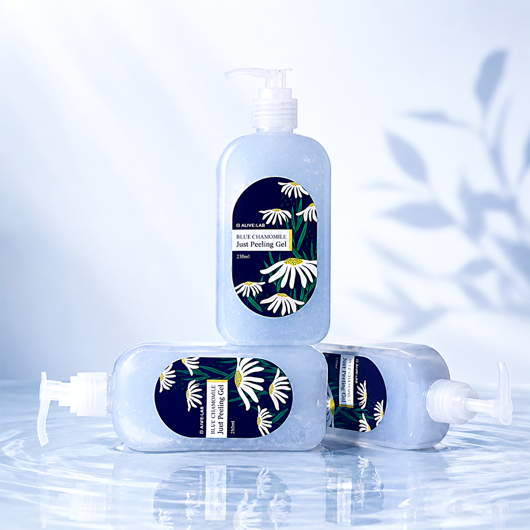 piyonna Bluecamo Just Peeling Gel Soins visage Démaquillage Gommage