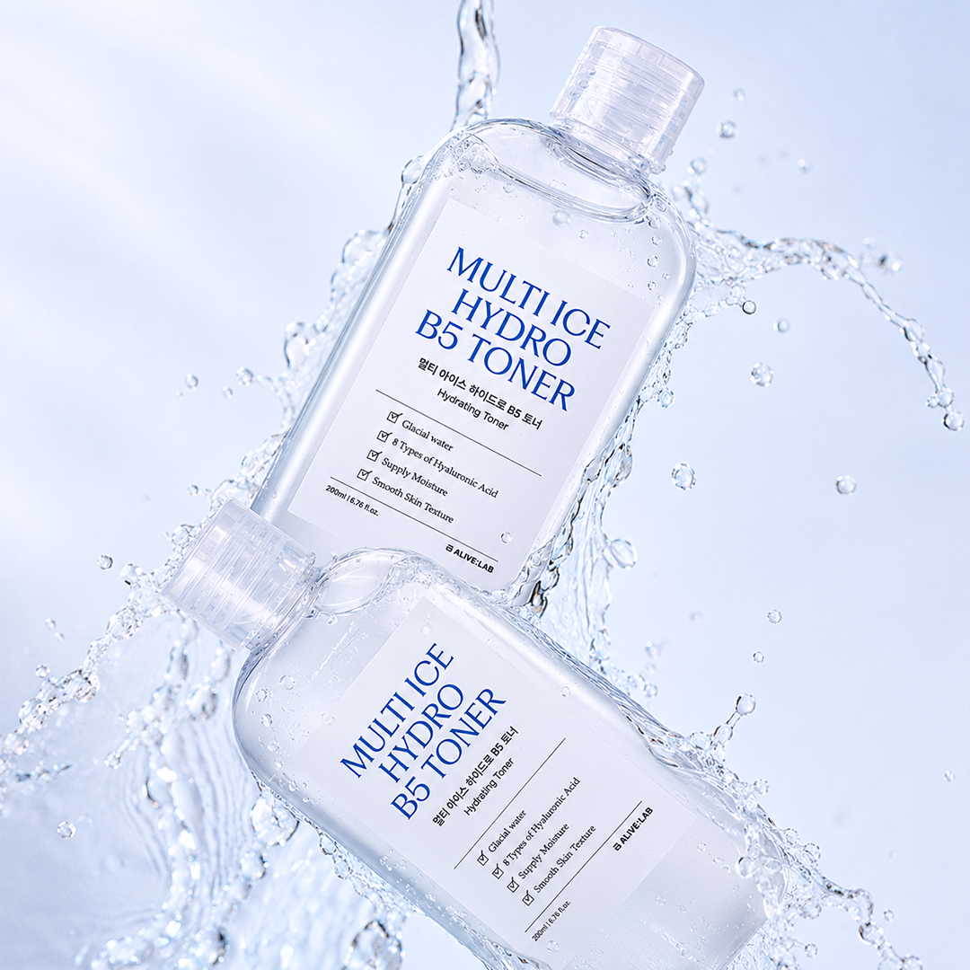 piyonna Glacier Water Multi Ice Hydro B5 Toner Face Care Toner Liquid Toner