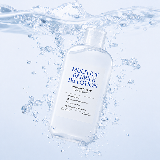 piyonna Glacier Water Multi Ice Barrier B5 Lotion Soins visage Lotion