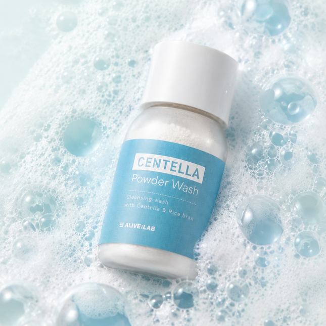 piyonna Centella Powder Wash Soins visage Démaquillage Mousse nettoyante