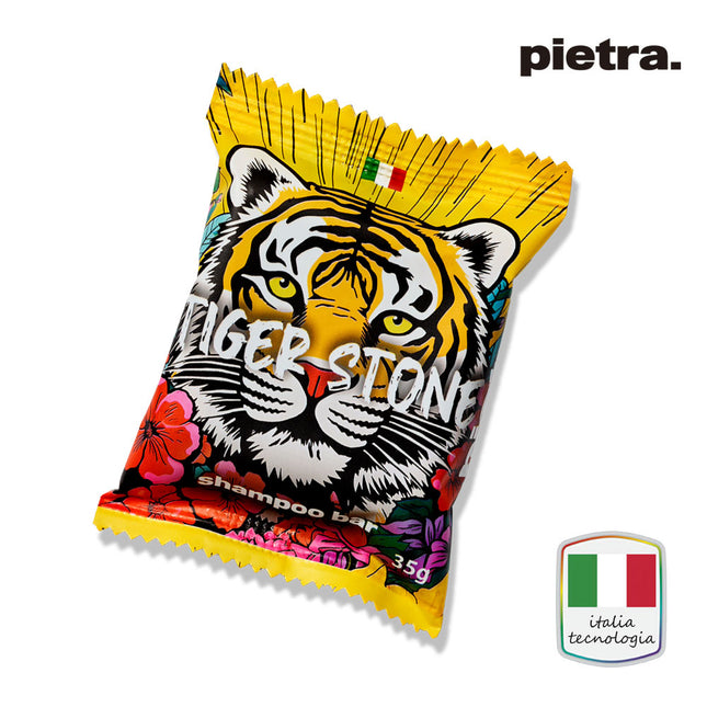 piyonna Pietra Tigerstone Tiger Shampoo Vegan Solid Shampoo Bar 35g Cheveux & Soins corps Soin cheveux Shampooing