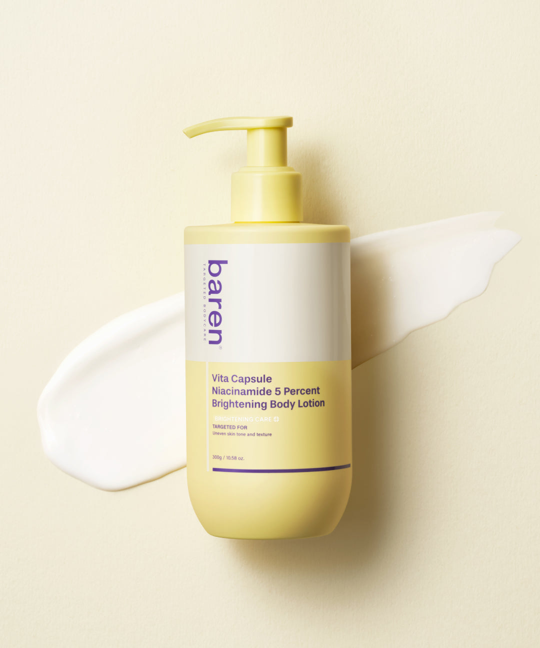 piyonna BAREN Vita Capsule Niacinamide 5% Brightening Body Lotion 300g Cheveux & Soins corps Soin du corps Lait corps