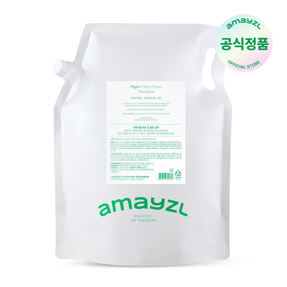 piyonna Amazle Phyto Deep Clean Shampoo 3L Refill Hair & Body Care Hair Care Shampoo