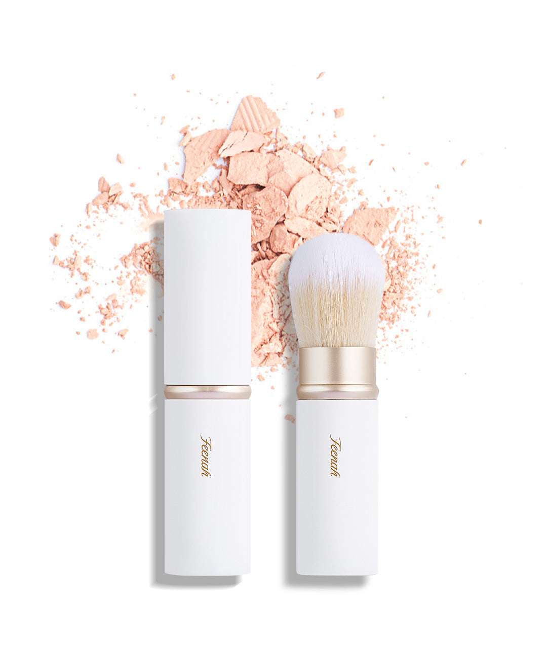 piyonna Feenah Feena 901 On The Go Portable Powder Brush Maquillage Accessoires beauté Pinceau