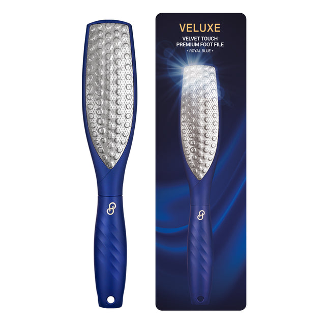 piyonna Bellux Heelcare Master Velvet Touch Double-Sided Stainless Steel Foot File Hair & Body Care Body Care Foot Care