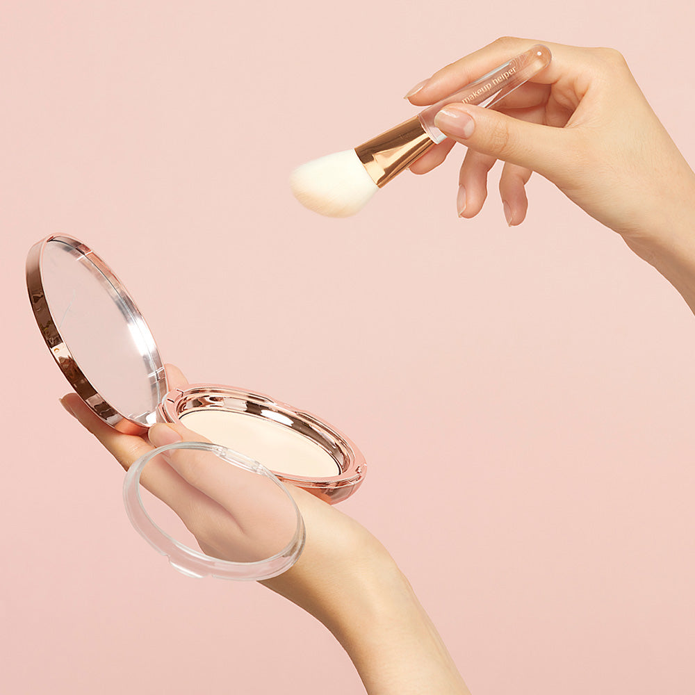 piyonna Makeup Helper Art Pact Original Pro Finish 25g - Rose Latte Maquillage Teint Poudre compacte