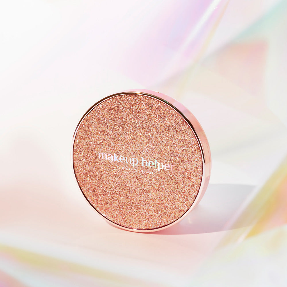 piyonna Art Pact Original Pro Finish 25g - Rose Glitter Maquillage Teint Poudre compacte