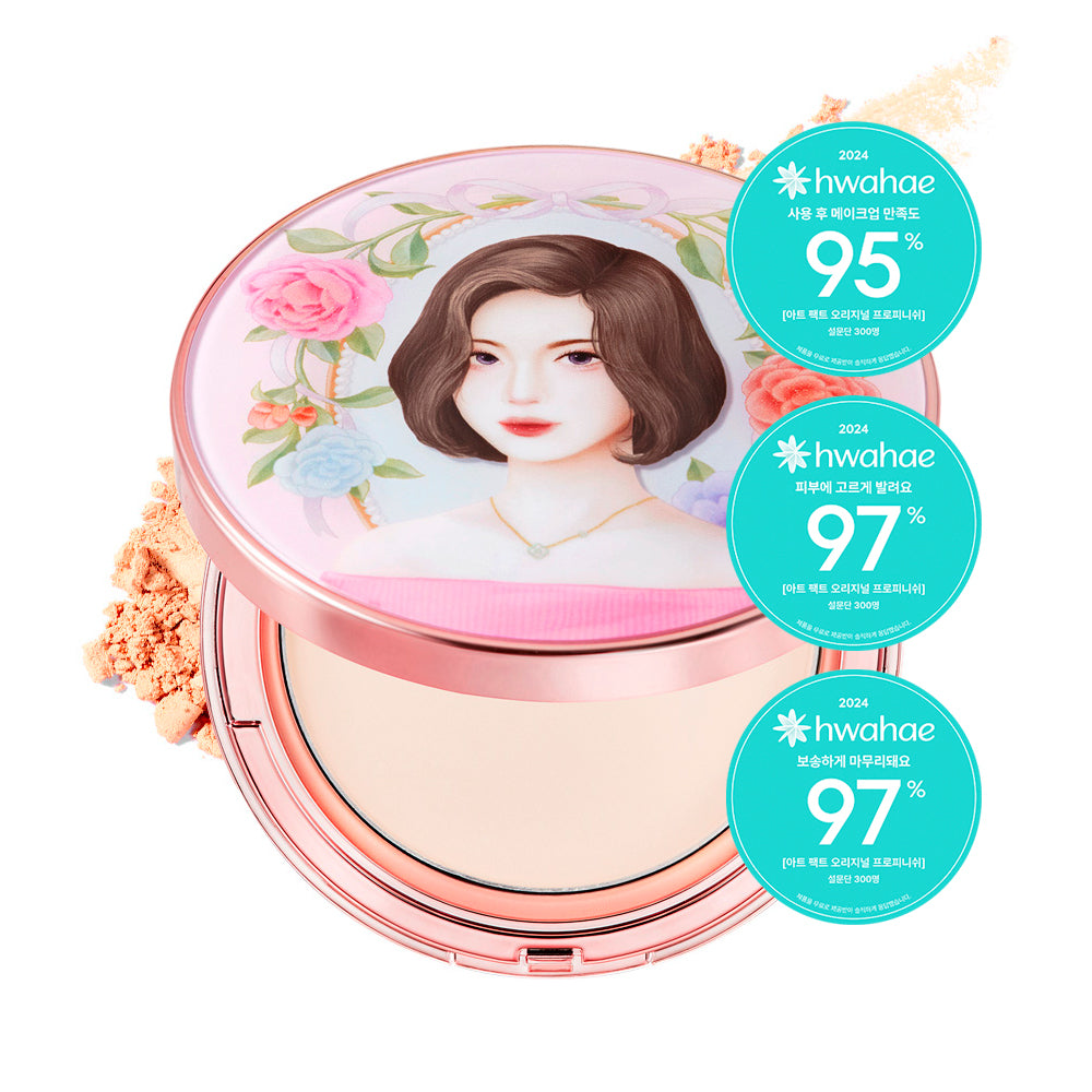 piyonna Makeup Helper Art Pact Original Pro Finish 25g - Lovely Rachel Maquillage Teint Poudre compacte