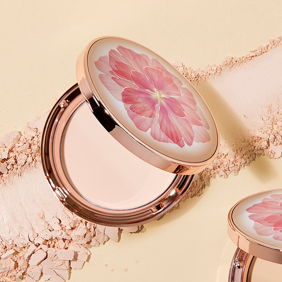 piyonna Makeup Helper Art Pact Original Pro Finish 25g - Fall in Love Maquillage Teint Poudre compacte