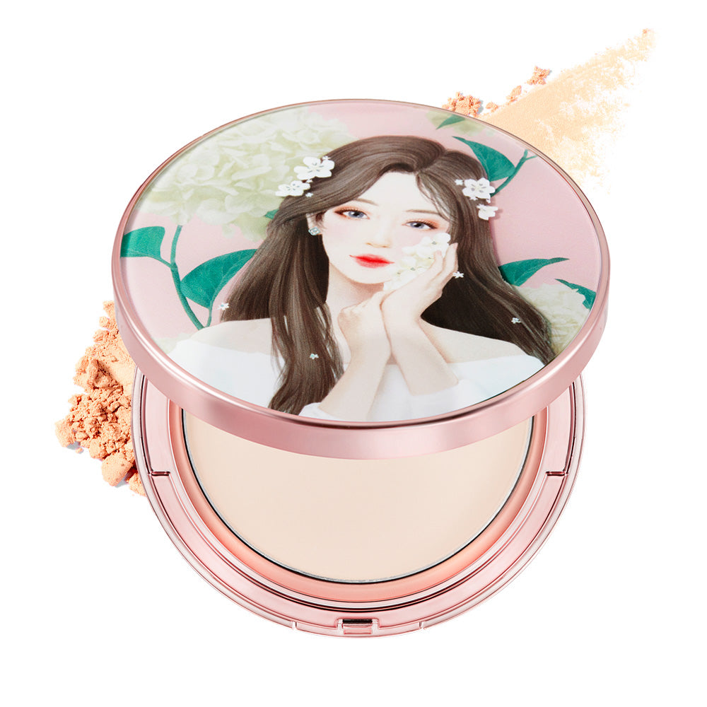 piyonna Makeup Helper Art Pact Original Pro Finish 25g - Sweet Sofia Maquillage Teint Poudre compacte