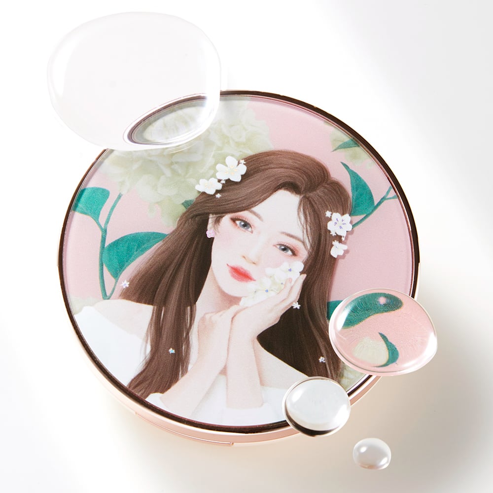 piyonna Makeup Helper Art Pact Original Pro Finish 25g - Sweet Sofia Maquillage Teint Poudre compacte