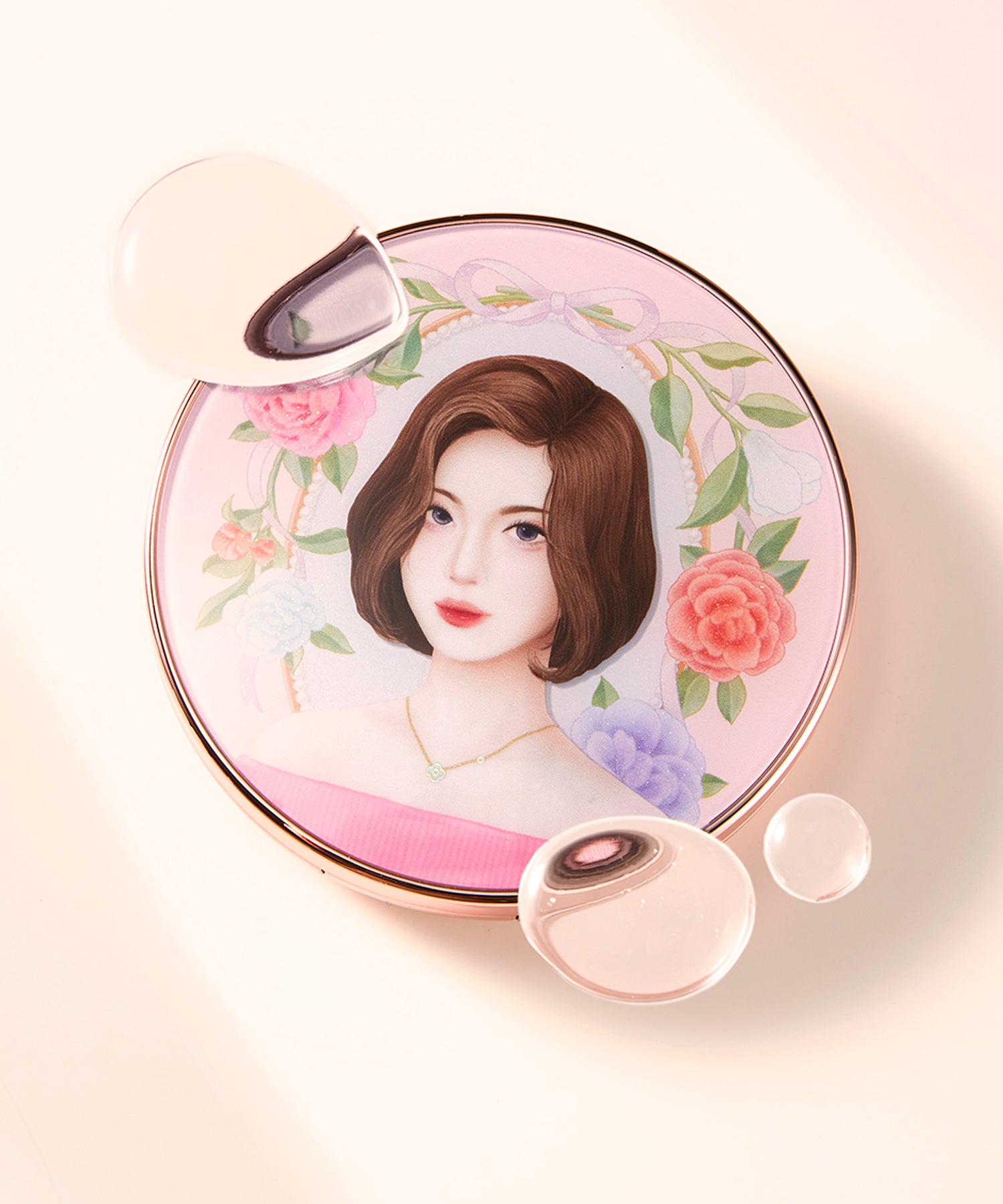 piyonna Makeup Helper Art Pact Original Pro Finish 25g - Lovely Rachel Maquillage Teint Poudre compacte