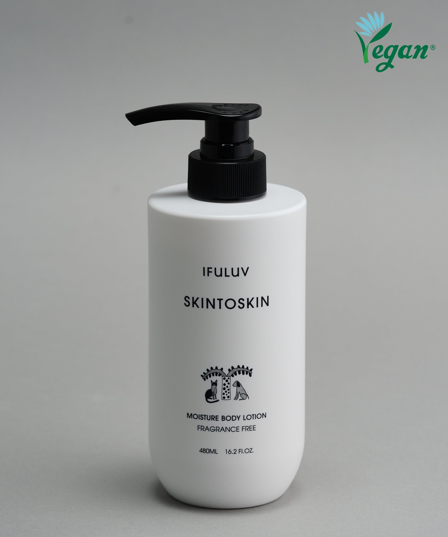 piyonna Epulab Skin to Skin Moisture Body Lotion Fragrance-Free 480ml Cheveux & Soins corps Soin du corps Lait corps