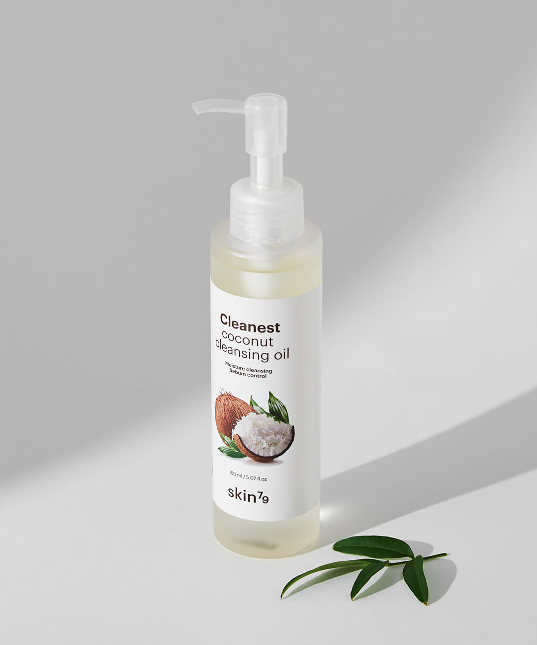 piyonna Cleanist Coconut Cleansing Oil 150ml Soin de la peau Démaquillage Eau démaquillante