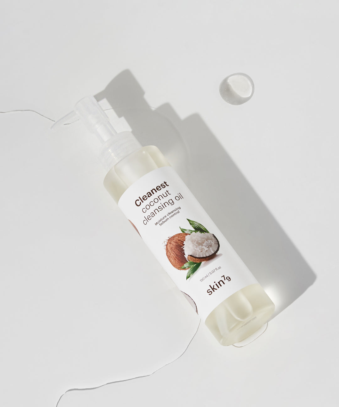 piyonna Cleanist Coconut Cleansing Oil 150ml Soin de la peau Démaquillage Eau démaquillante