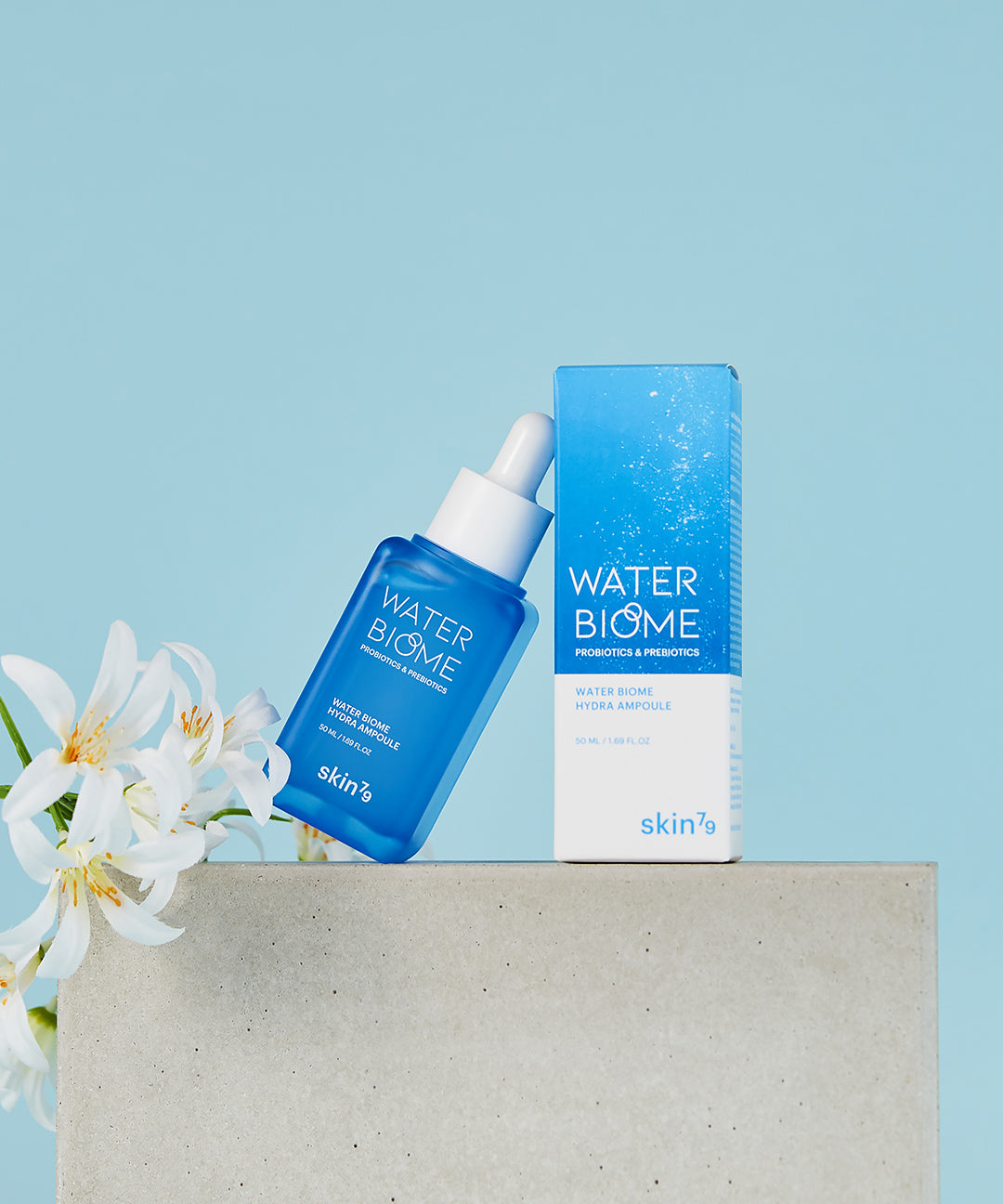 piyonna Water Biome Hydra Ampoule 50ml Soin de la peau Lotion Sérum, Essence & Ampoule