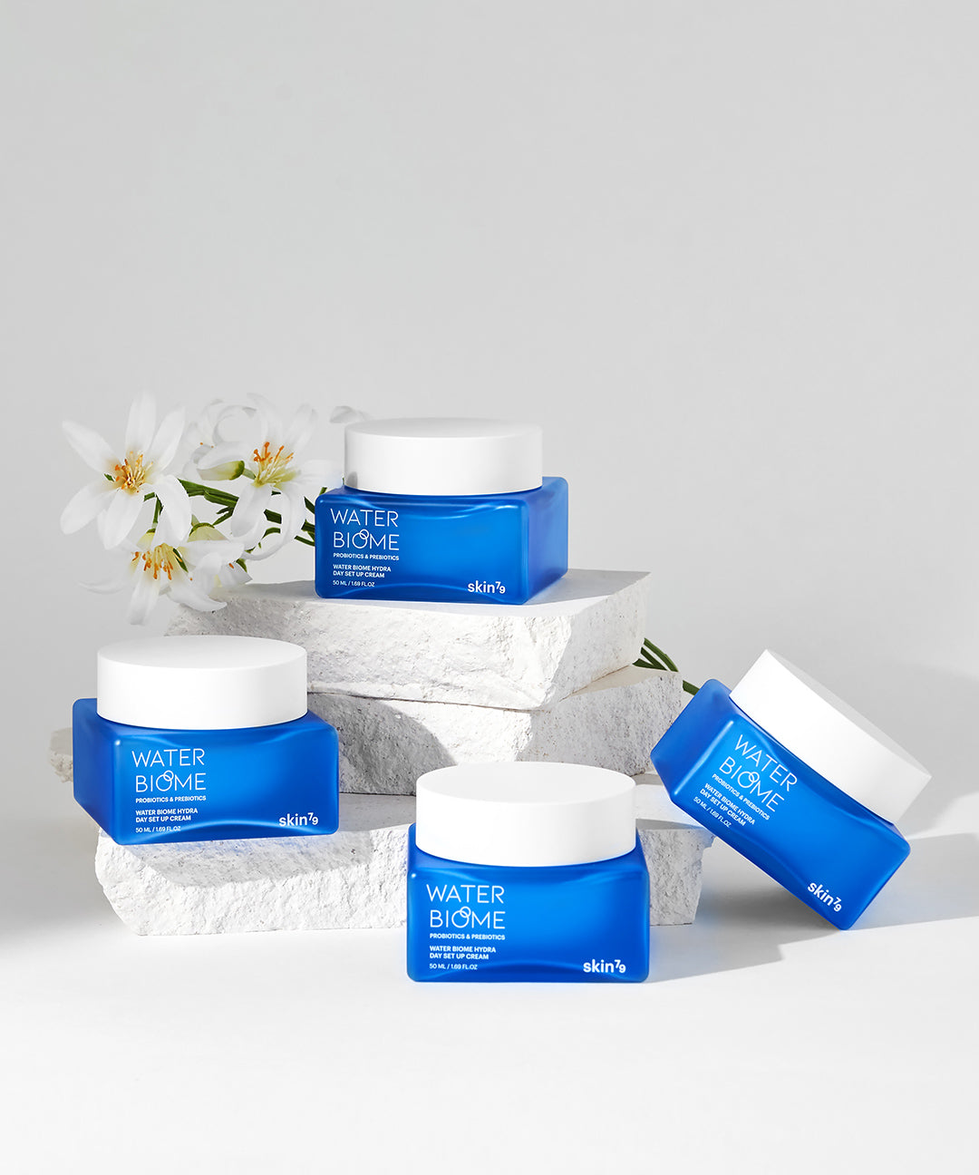 piyonna Water Biome Hydra Day Setup Cream 50ml Soin de la peau Lotion Crème