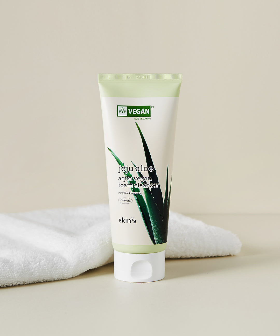 piyonna Jeju Aloe Aqua Vegan Foam Cleanser 150ml Soin de la peau Démaquillage Mousse & Gel nettoyant