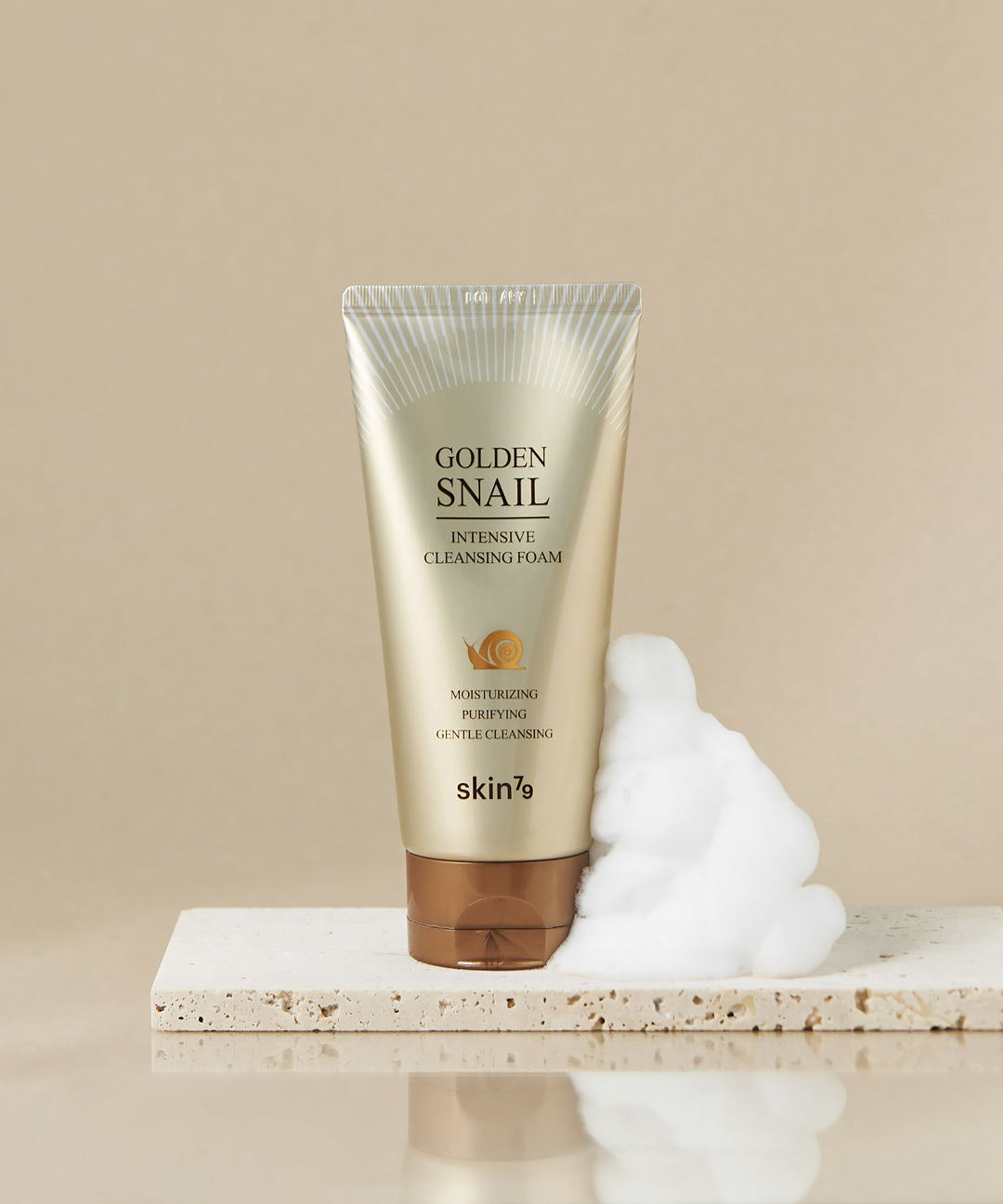 piyonna Golden Snail Intensive Cleansing Foam 125g Soin de la peau Démaquillage Mousse & Gel nettoyant