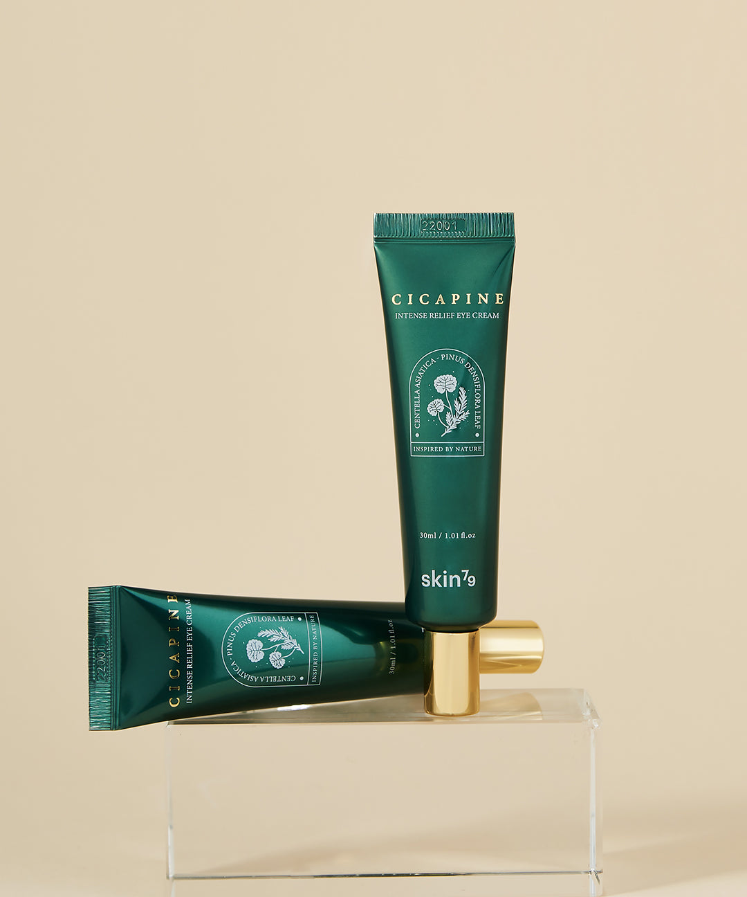 piyonna Cica Fine Intense Relief Eye Cream 30ml Soin de la peau Lotion Soin des yeux