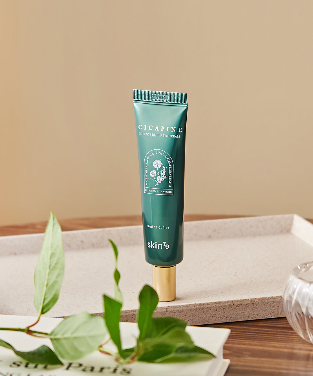 piyonna Cica Fine Intense Relief Eye Cream 30ml Soin de la peau Lotion Soin des yeux