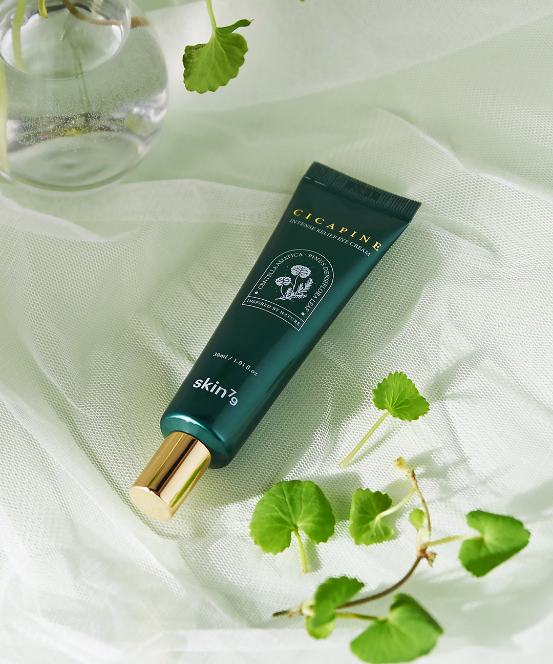 piyonna Cica Fine Intense Relief Eye Cream 30ml Soin de la peau Lotion Soin des yeux