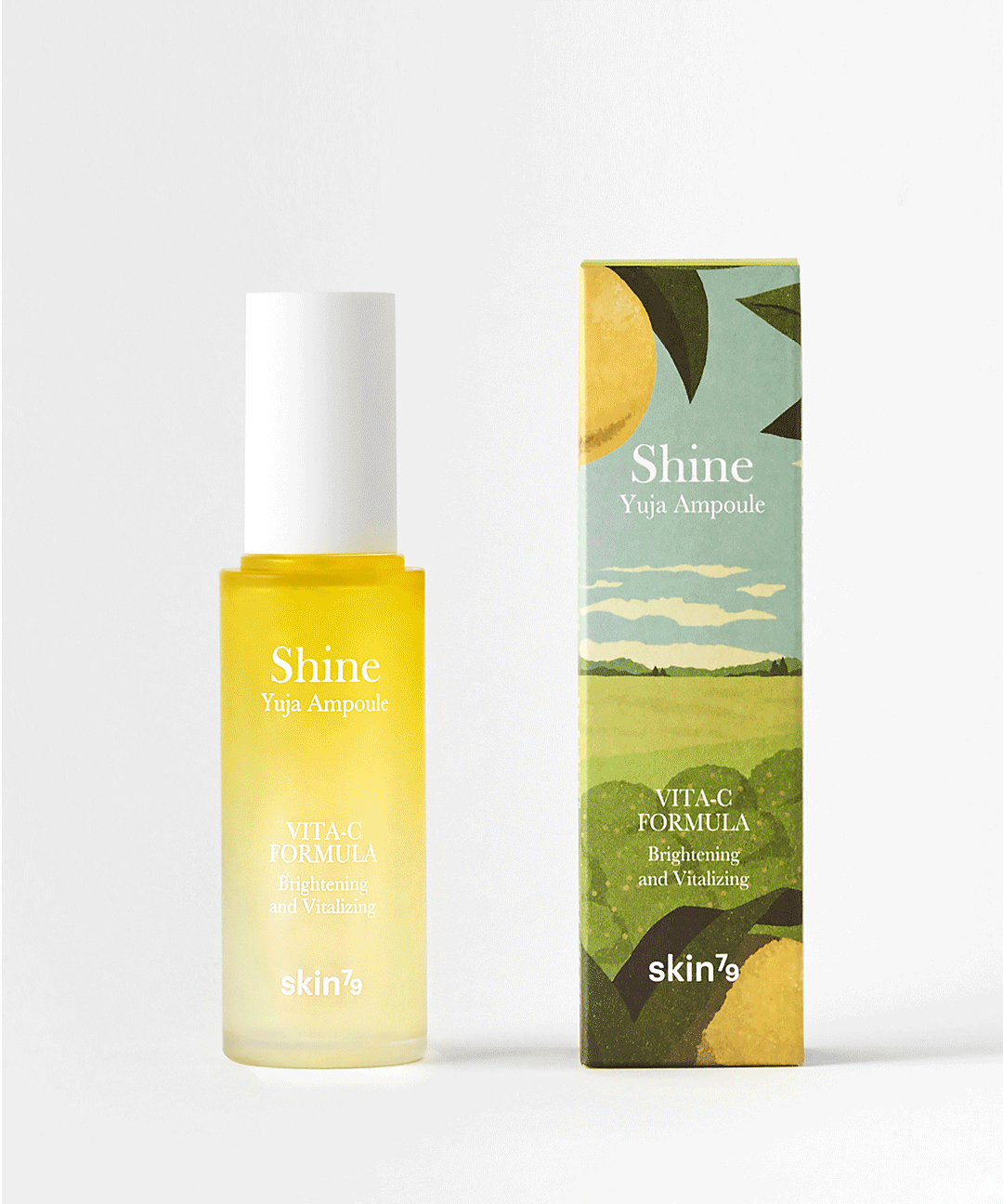 piyonna Shine Yuja Ampoule 50ml Soin de la peau Lotion Sérum, Essence & Ampoule