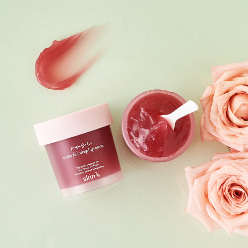 piyonna Rose Waterful Sleeping Mask 100ml Soin de la peau Masque Masque de nuit