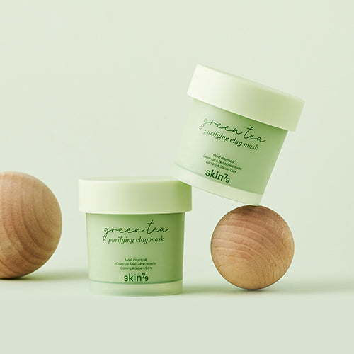 piyonna Green Tea Purifying Clay Mask 100ml Soin de la peau Masque Masque à rincer